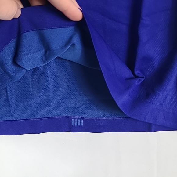 NEW  Fabletics Men’s Training Day Tee Admiral Blue Size L - Picture 4 of 6